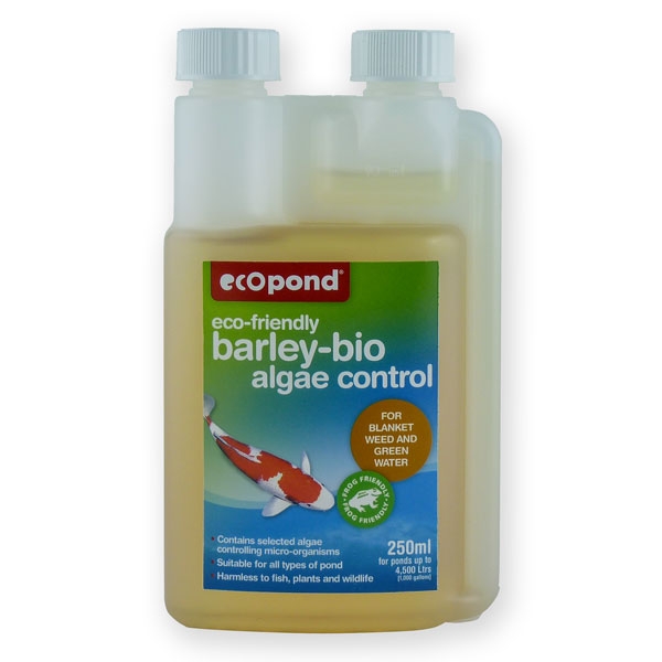 Natural extract of barley staw prevents algae build up