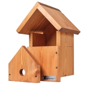 Bird box with removable front