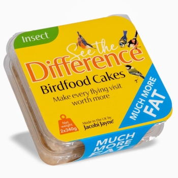 See the Difference Insect Bird Food Cakes