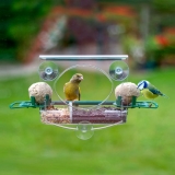 Meripac Complete Window Feeder with 2x Fat Ball Holders
