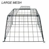 Large Mesh Ground Feeder Cage for Birds