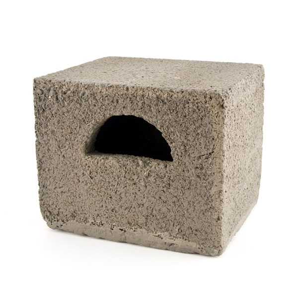 Build In Woodstone Half Open Nest Box