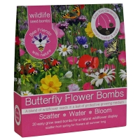 Butterfly Friendly Wildflower Seed Bombs