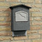 Bat Box mounted on house wall