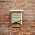 Attractive bat box mounted on house walls or hung in trees