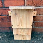 Kent Bat Box can be mounted on walls or trees