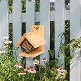 Mason Bee Nest Box with Tubes