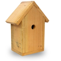 Delta natural timber bird nest box
